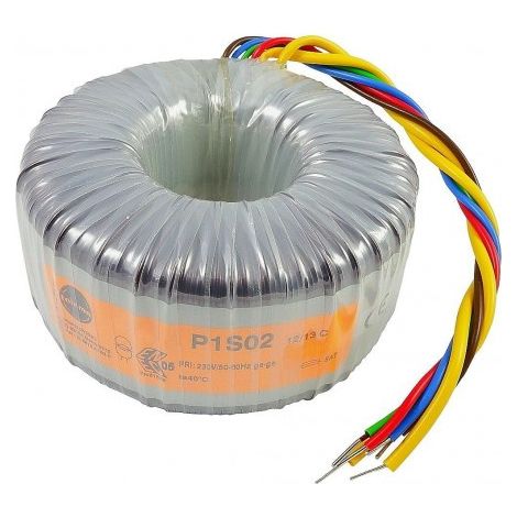Trasformatore toroidale 12vac + 12vac, 30va, Ingresso 230vac 55110-p1s2