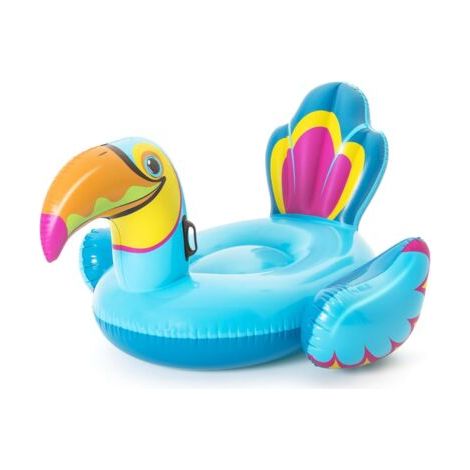 Bouée en forme de toucan, l'oiseau coloré au grand bec. (1/5)