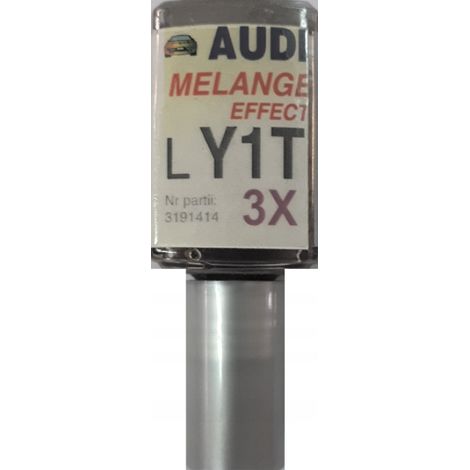 Reparación de arañazos en la pintura del coche Audi LY1T 3X melange ARA (1/5)