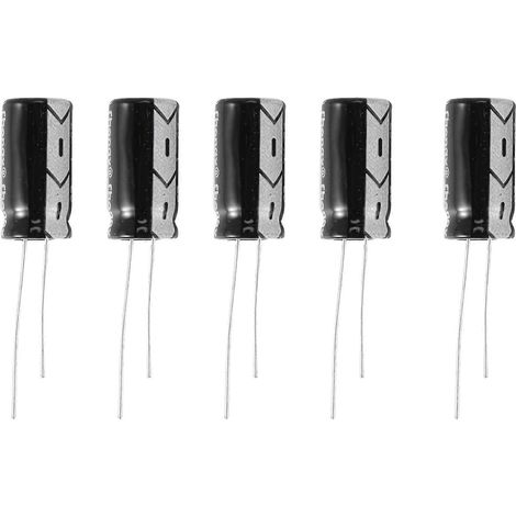 5 x 25V 1000UF 105℃ Condensateur électrolytique radial 10x20mm (1/5)