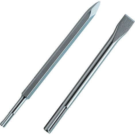 MAKITA D-35324-10 SET PUNTERO + CINCEL SDS-MAX 400MM SERIE ESTÁNDAR 10PCS