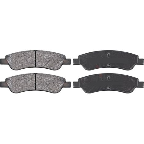 KIT PASTIGLIE FRENO ANTERIORI compatibile con OPEL CROSSLAND X / CROSSLAND (P17,P2QO) / PASTIGLIE FRENANTI AUTO OEM P 61 066 P 61 103, / SOSTITUZIONE DIRETTA / BASSA POLVERE / SILENZIOSO