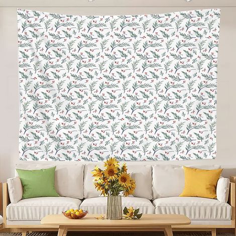Tapisserie murale simple et colorée pour la décoration de chambre d'enfant 200x150cm (1/5)