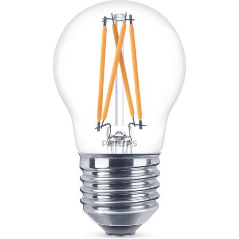 Philips LED 871951432419000 LED EEK D (A - G) E27 Tropfenform 2.5 W = 25 W Warmweiß (Ø x L) 45 mm x (1/5)