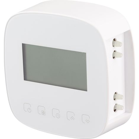 Programmateur Arrosage Auto Intelligent WiFi Tuya avec Panneau Solaire, Ecran Numerique, Compatible Alexa, Pour Jardin Serre Balcon (1/5)