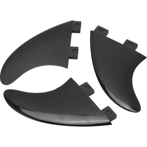 Aileron de surf (1 pièce), remplacement pour planche de paddle en PVC, accessoire de surf extérieur, noir (1/5)