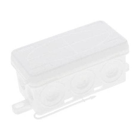 Wiska 10109581 Boîte de dérivation (L x l x H) 86 x 44 x 41 mm noir (RAL 9005) IP55 1 pc(s) C046661 (1/2)