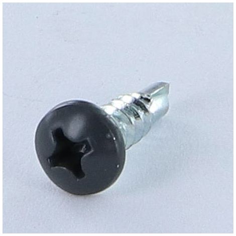 Vis autoperceuse Tête cylindrique bombée TCB Phillips 3.9X13 Acier zingué RAL7016 gris anthracite-1000 pièces