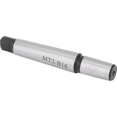Connecteur de porte-outil à cône Morse pour mandrin de perçage à extrémité morse MT2-B16