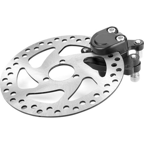 Kit Frein à Disque Arrière en Aluminium pour Scooter Mini - Disque + Étrier de Frein pour Rotors SUV (1/3)