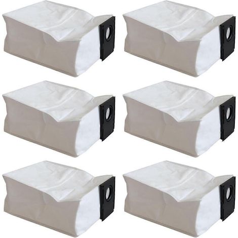 Lot de 6 sacs à poussière de rechange pour aspirateur de sol J15 Pro Ultra, sacs de grande capacité (1/5)