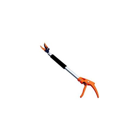 Sécateur télescopique longue portée pour jardin – 2,8 m, acier inoxydable, coupe précise des branches hautes et du buis (1/5)