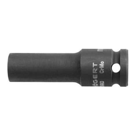 Douille à impact 1/2", 11 mm, CrMo, longue Hogert (1/2)