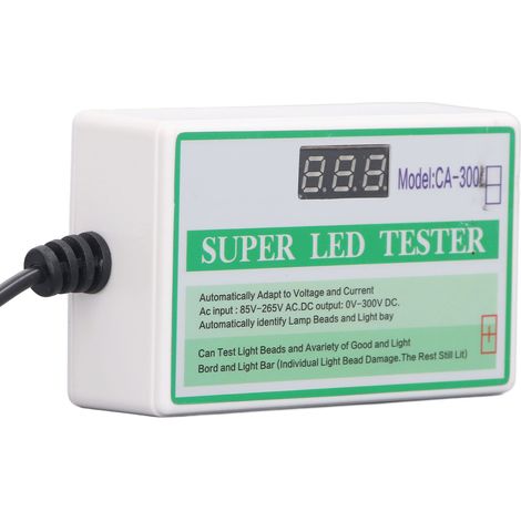 Testeur de rétroéclairage LED pour TV, outil de réparation de bandes LED et perles, test sans démonter l'écran LCD, 85V-265V, prise UE (1/5)
