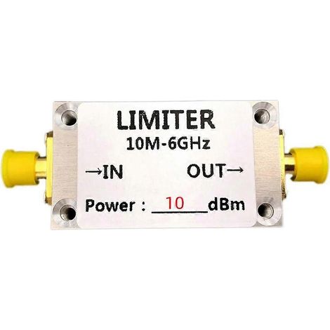Limiteur à diode PIN 10 MHz - 6 GHz 10 dBm avec boîtier usiné CNC pour amplificateur à faible bruit radioamateur, récepteur SDR ondes courtes (1/5)
