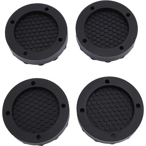 4pcs Lave-linge Amortisseur de Vibrations avec Ventouses Puissantes Tapis Anti-Vibration Machine à Laver (1/4)