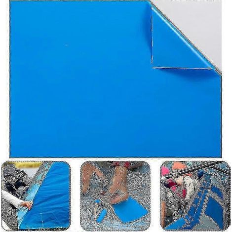 Reparaturflicken für Vinyl-Poolfolien (10 x 25 cm), 10er-Packung für Schwimmbecken (1/5)