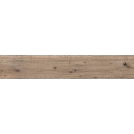 Mexen Cristopher Gres marron émaillé rect. G1, carreau effet bois pour sol et mur 120 x 20 cm, carving - TL612-120-020-01 (1/3)