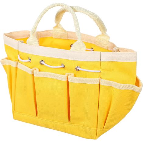 Aufbewahrungstasche aus Segeltuch, Tragetaschen, Werkzeugtasche, Aufbewahrungstasche aus Segeltuch, Gartengerätetaschen, Gartentaschen für (1/5)