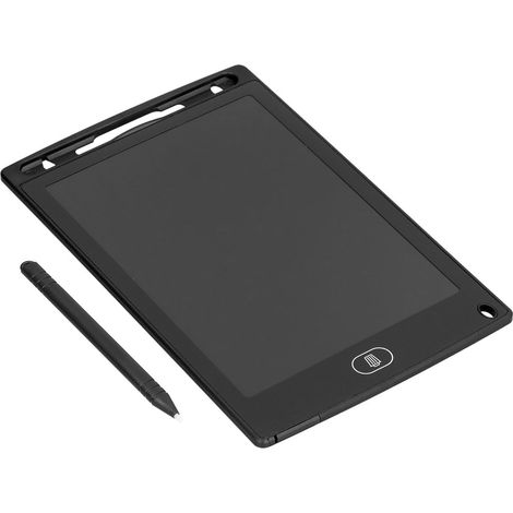 Tablette d'écriture portable LCD 8,5 pouces (avec stylet), idéale pour les croquis et la prise de notes en réunion - noire (1/5)