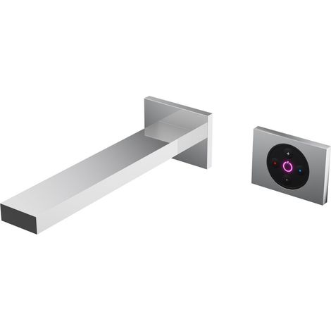 Steinberg Serie 160 mezclador mural para lavabo, control