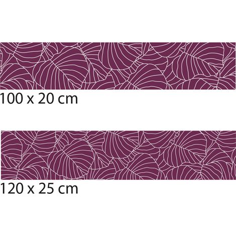 Crédence cuisine adhésive autocollante GINGKO - 100 x 20 cm (1/4)