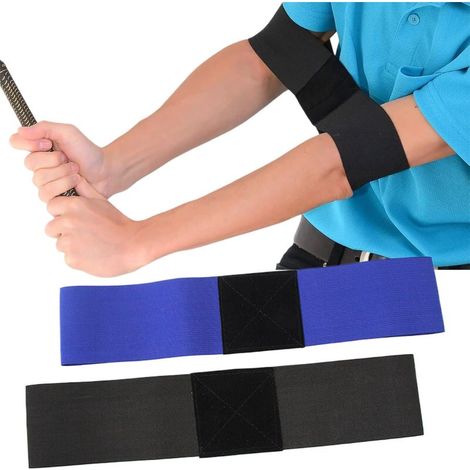Set mit 2 Armbändern für das Golfschwungtraining, Schwungausrichtungskorrektor für Anfänger, Männer, Frauen, Kinder, Golfanfänger (1/5)