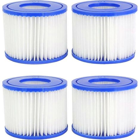 Cartouche filtrante Mallez VI pour Bestway, filtre pour spa, cartouches filtrantes pour piscine Lay-Z-Spa, Paris, Miami, Vegas, Monaco, Palm Springs, 2 Fi (1/5)