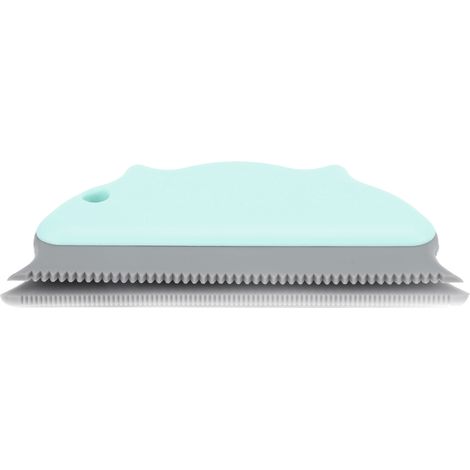 Peigne flottant pour animaux, brosse anti-poils pour chiens et chats, canapé, tapis, vêtements et couvertures (vert) (1/5)