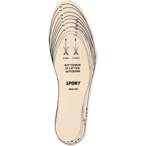 Solette Dx-Sx Sport Misura Da 36 A 46 - 24 Pa (1/2)