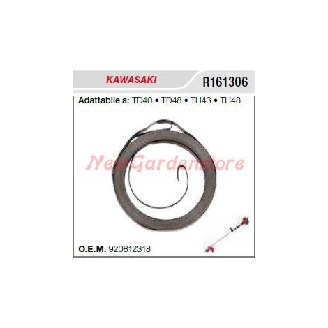 Muelle de arranque KAWASAKI para desbrozadora TD40 48 TH43 48 R161306