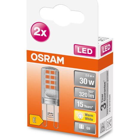 Osram BTE2 LED Lampe G9 Warmweiß 2,6W 300° (1/4)