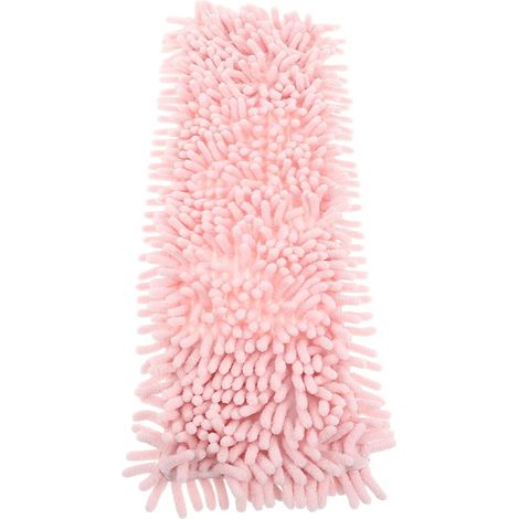 CCYKXARecharge Tête Balai à Franges en Chenille Microfibre, Lingettes de Rechange pour Balai Plat, Absorption Haute Performance, Réutilisable (1/5)