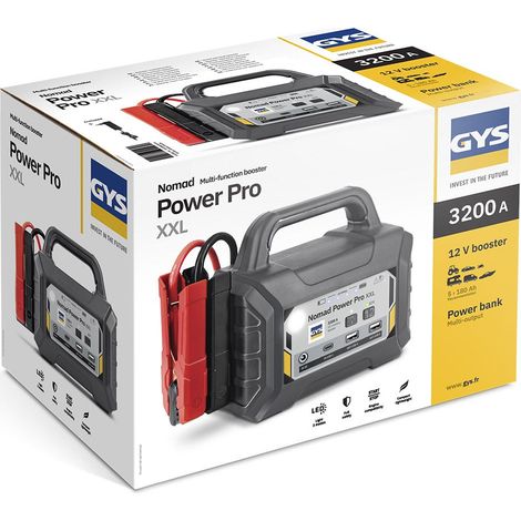 Booster lithium NOMAD POWER PRO XXL (3200A) - Gys