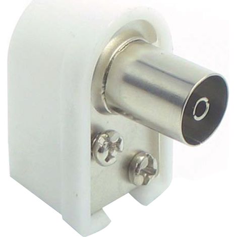 PRESA COASSIALE TV A SQUADRA Ø mm. 9,52 10.00 pz