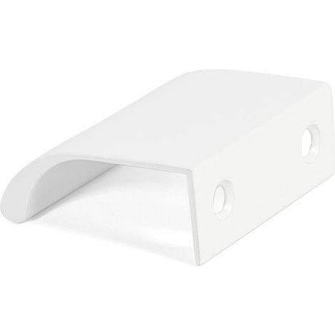 tirador aluminio ona acabado blanco mate dist. agujero dist. 32mm.
