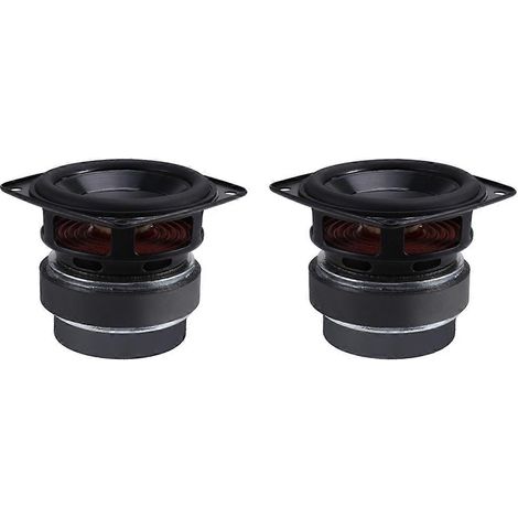 2 haut-parleurs portables large bande de 2,75 pouces, 4 ohms, 20 W, HiFi (1/4)