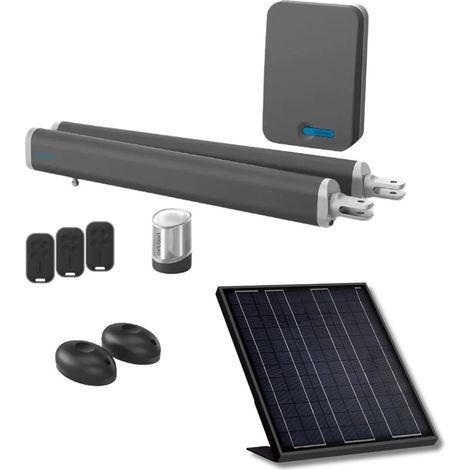 Solarantrieb für flügeltore – hubgetriebe – Teha SE