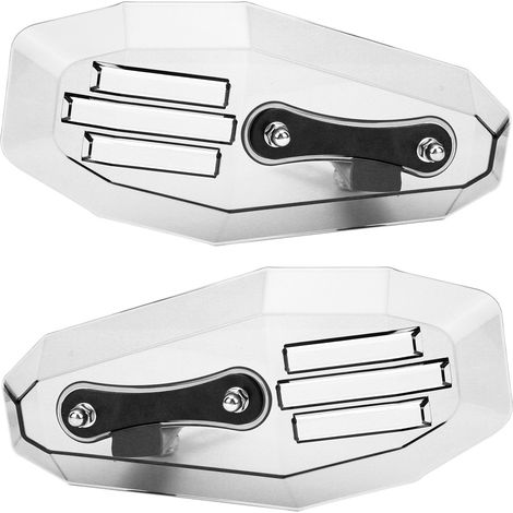 2 universelle Motorrad-Handschützer aus Polycarbonat (1/5)