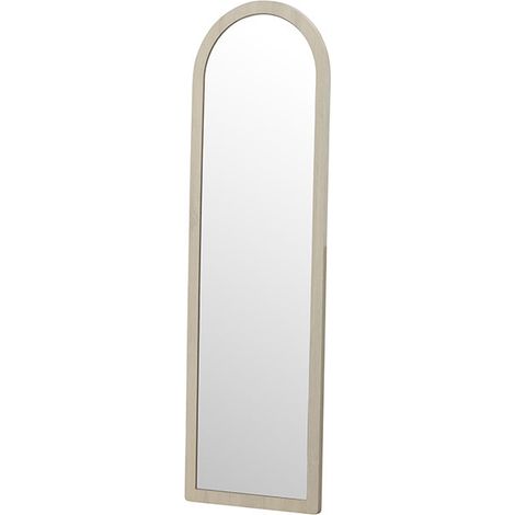 Memphis Spiegel Boden 60x193 cm whitewash.
