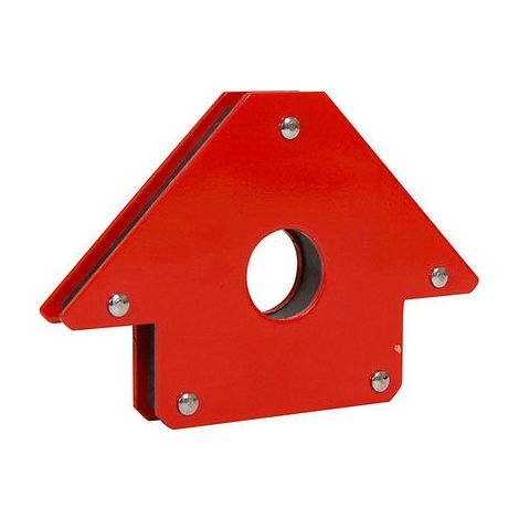 SQUADRA MAGNETICA 100 mm MAGNETE PERMANENTE SALDATURA SALDATRICE INVERTER saldare silverline