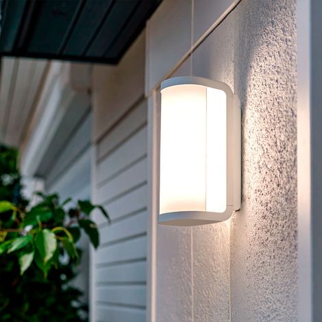 Applique da Parete Alluminio per Esterno LED 15W Dybowo 3000K Bianco Bianco Caldo (1/5)