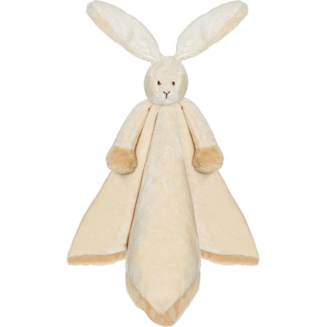 Coniglietto per neonati, beige, 35x35 cm, lavabile in lavatrice