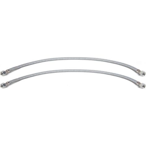 Lot de 2 flexibles fuel longueur 1,2 mètres