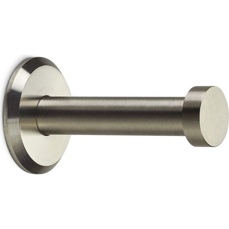 SOTECH Edelstahl Garderobenhaken MEDEA inkl. Schraube und Dübel Ø 10 / 15 mm - Länge 50 mm (1/4)