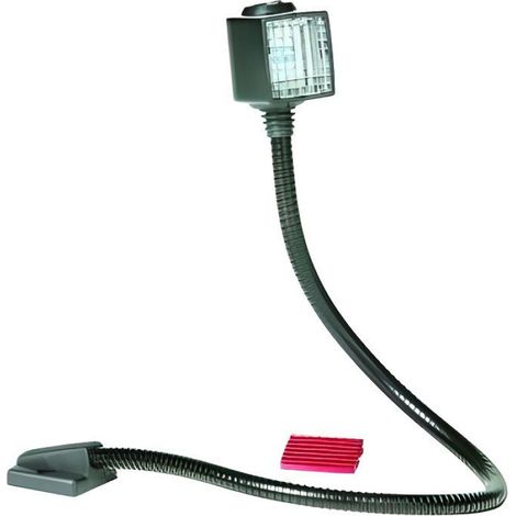Lampe flexible - - DAKAR LIGHT - 12/24V - Longueur 50cm - Lentille rouge incluse