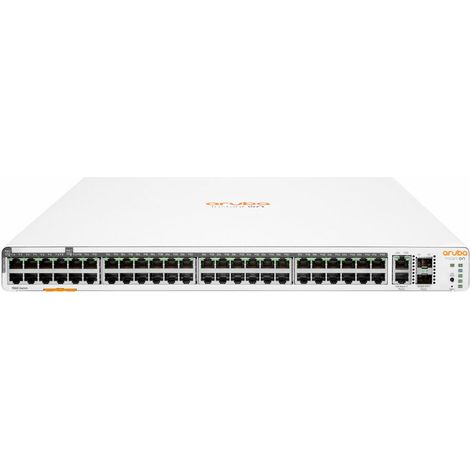 Hewlett Packard Aruba Instant On 1960 48G 40p Class4 8p Class6 PoE 2XGT 2SFP+ 600W Switch (JL809AABB)
