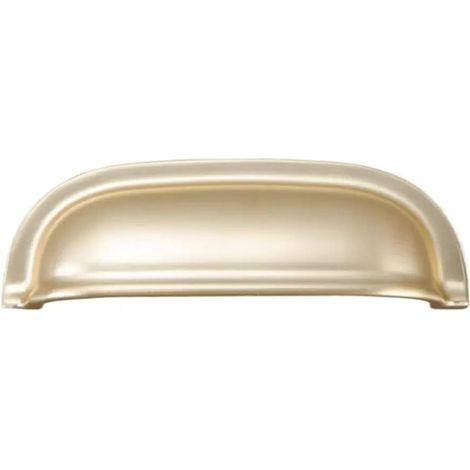 Poignée de tiroir semi-circulaire, coquille, alliage zinc (1/5)