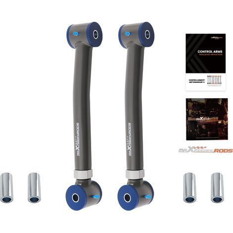 PAIR FRONT LOWER CONTROL ARMS FOR JEEP WRANGLER TJ GRAND CHEROKEE ZJ CHEROKEE XJ (1/5)