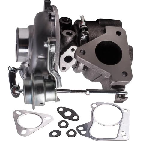 Turbocompresor, longitud 26 cm, ancho 25 cm, altura 19 cm, peso 5,5 kg, compatible con Isuzu y Opel. (1/5)